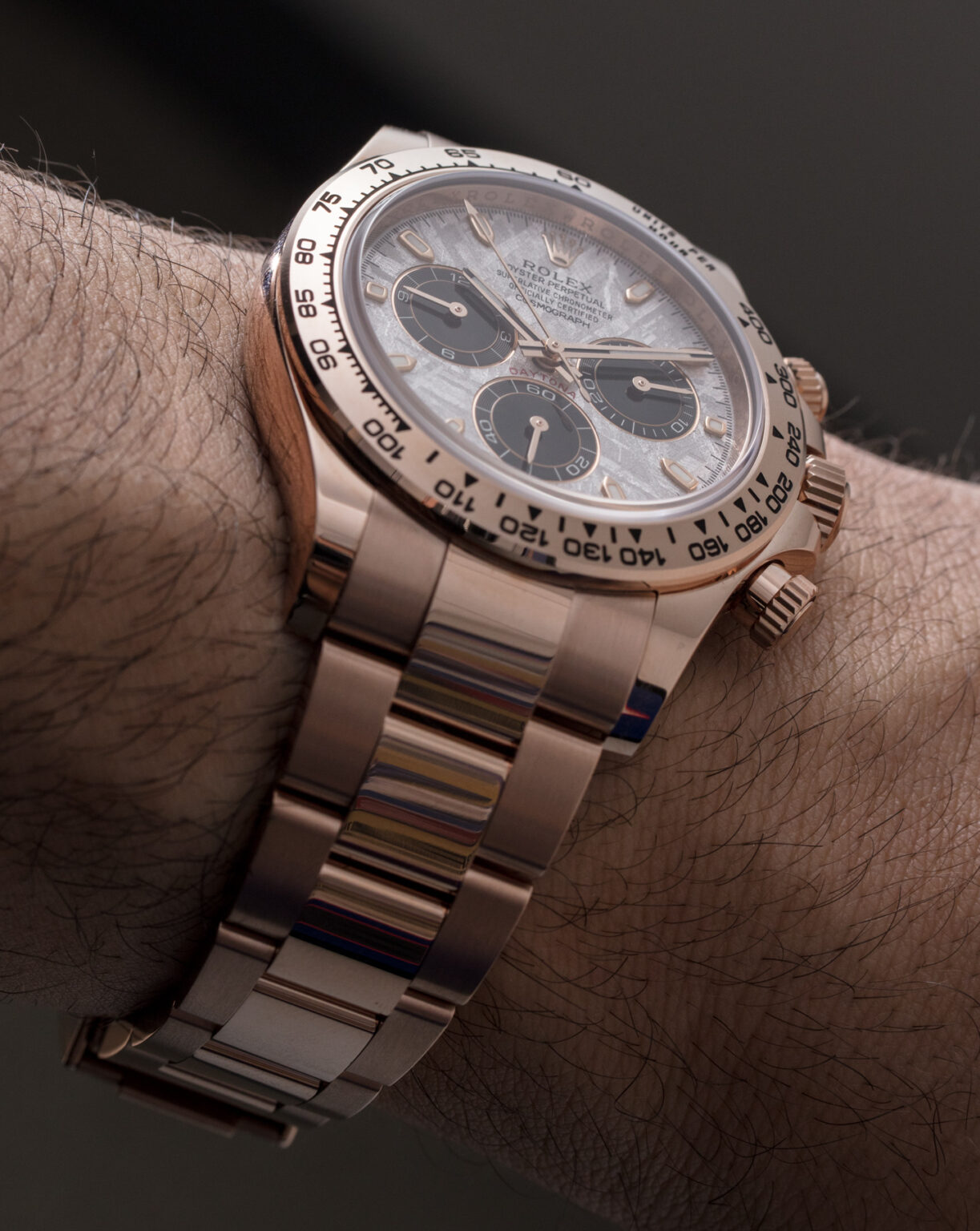 Rolex Daytona Gold Meteorite 116519LN 116508 Replica Orologi