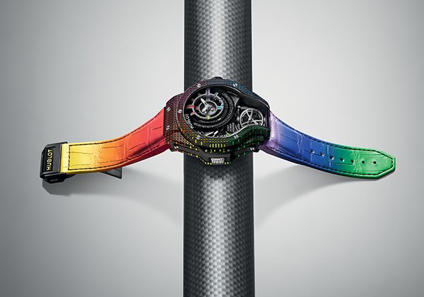 Hublot Rainbow 3D Carbon Replica