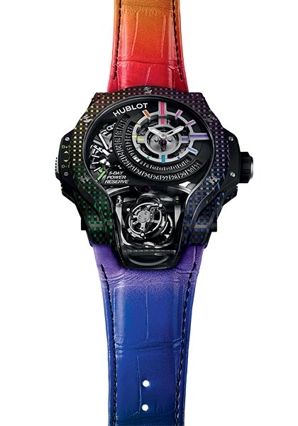 Hublot Rainbow 3D Carbon Replica